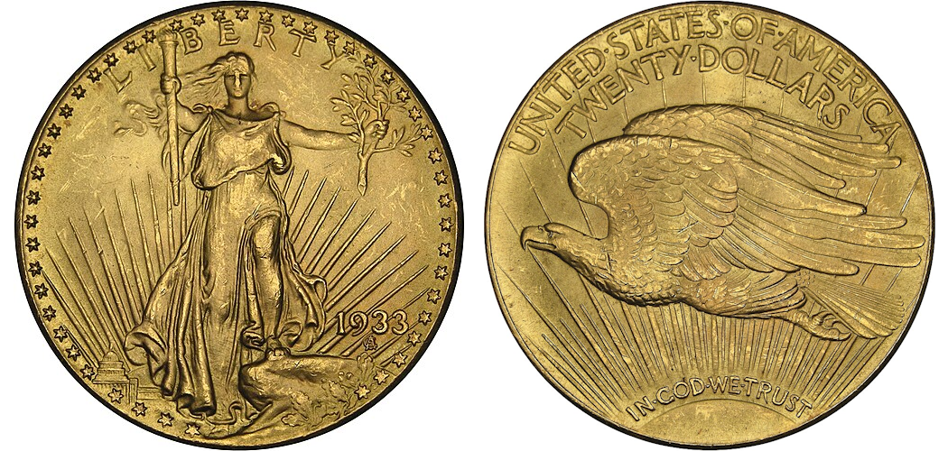 Onze « Double Eagles » de 1933 réunies pour la première fois